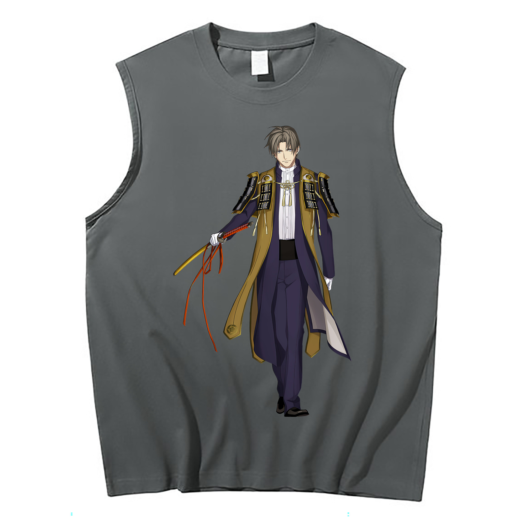 （画像用） 刀剣乱舞 Touken Ranbu コットン100％タンクトップ（フロントプリント）